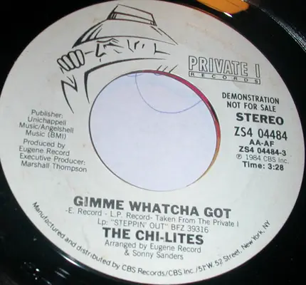 The Chi-Lites - Gimme Whatcha Got