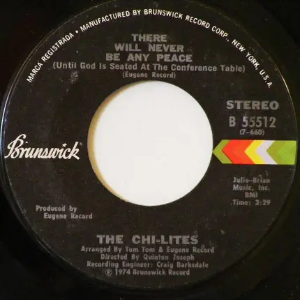The Chi-Lites - Too Good To Be Forgotten