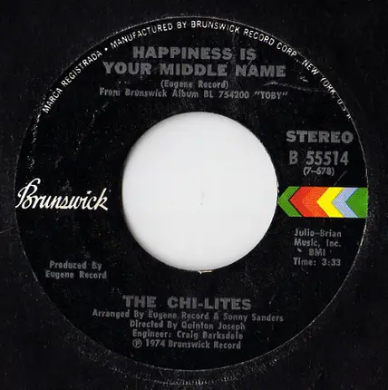 The Chi-Lites - You Got To Be The One
