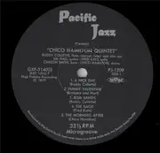 LP - The Chico Hamilton Quintet - Chico Hamilton Quintet - Mono / + Insert