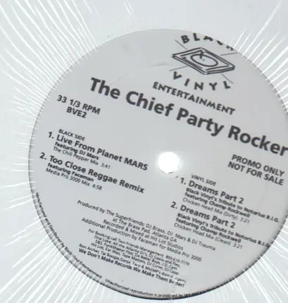 The Chief Party Rocker - live from planet mars