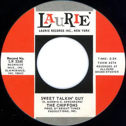 The Chiffons - Sweet Talkin' Guy