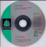 CD - The Choir Of Trinity College, Cambridge / Richard Marlow - A Child Is Born: Carols From Trinity