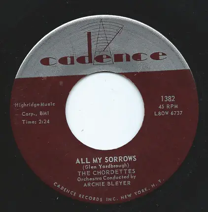 The Chordettes - A Broken Vow / All My Sorrows