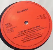 Double LP - Chris Barber Jazz And Blues Band, The Chris Barber Jazz And Blues Band - Concert For The BBC - Gatefold.
