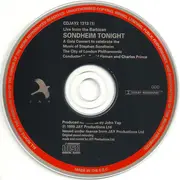 Double CD - The City Of London Philharmonic - Sondheim Tonight; Live From The Barbican Centre, London