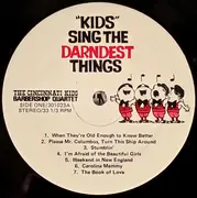 LP - The Cincinnati Kids - 'Kids' Sing The Darndest Things