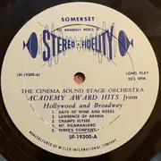 LP - The Cinema Sound Stage Orchestra - Academy Award Winners From Hollywood And Broadway