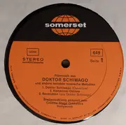 LP - The Cinema Sound Stage Orchestra - Filmmusik Aus Docktor Schiwago Und Anderen Beliebte Russische Melodien