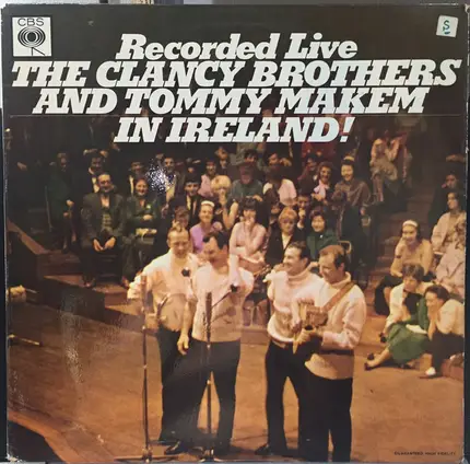 The Clancy Brothers & Tommy Makem - Recorded Live In Ireland