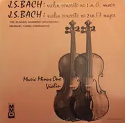 LP - Bach - Violin Concertos no.1 in A minor + no. 2 in E major - + Booklet