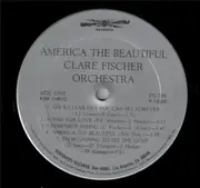 LP - The Clare Fischer Orchestra - America The Beautiful