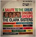 LP - The Clark Sisters - A Salute to the Great Singing Groups