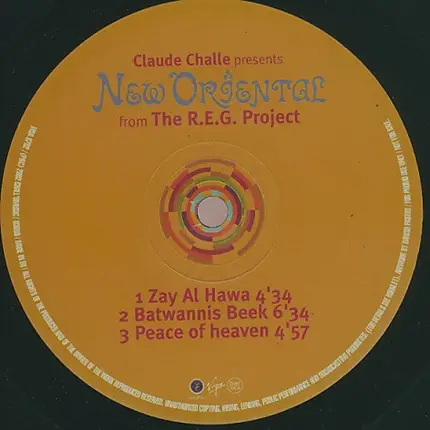 Claude Challe Presents R.E.G. Project - New Oriental