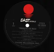LP - The Claude Williamson Trio - Tribute To Bud - Insert