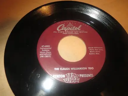 The Claude Williamson Trio - All God's Chillun Got Rhythm / Woodyn' You