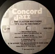 LP - The Clayton Brothers - It's All In The Family
