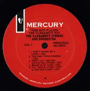 LP - The Clebanoff Strings And Orchestra - Teen Hits Played The Clebanoff Way - Mono