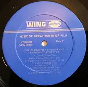 LP - The Clebanoff Strings and Orchestra - Music Of Great Women Of Films
