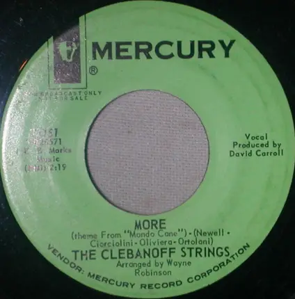 The Clebanoff Strings - Theme From Irma La Douce