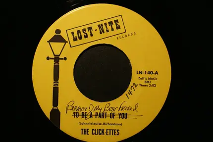 The Clickettes - Because Of My Best Friend / Grateful
