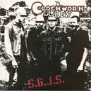 7inch Vinyl Single - The Clockwork Crew - S.G.J.S. - Orange Clear Vinyl