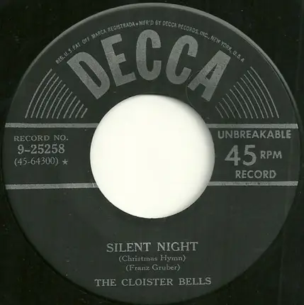 The Cloister Bells - Adeste Fidelis / Silent Night