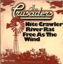 7inch Vinyl Single - The Crusaders - Nite Crawler / River Rat / Free As The Wind - Foldout Cover