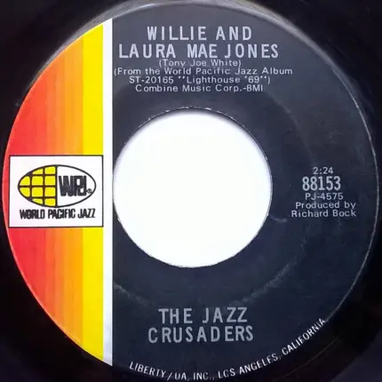 The Crusaders - Get Back / Willie And Laura Mae Jones