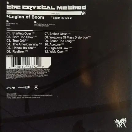 The Crystal Method - Legion of Boom