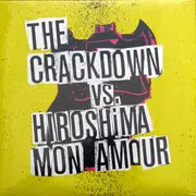 LP - The Crackdown Vs. Hiroshima Mon Amour - Broken Guitars And Trashy Bars - Pink yellow marbled vinyl