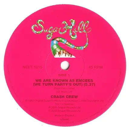 Crash Crew - We Are Known As Emcees / On The Radio