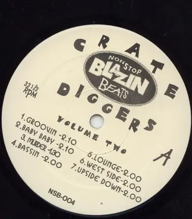 The Crate Diggers - Crate Diggers Volume Two