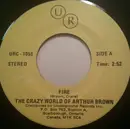 7inch Vinyl Single - The Crazy World Of Arthur Brown / Sam The Sham & The Pharaohs - Fire / Ring Dand Doo