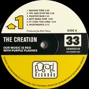 Double LP - The Creation - Our Music Is Red With Purple Flashes
