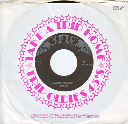 The Crests - Sweetest One / My Juanita