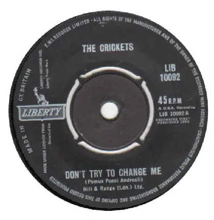 The Crickets - Don't Try To Change Me