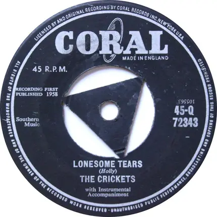 The Crickets - It's So Easy