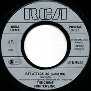 7inch Vinyl Single - The Crime Fighters Inc. - Bat Attack '89