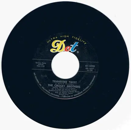 The Crosby Brothers - Tennessee Twist