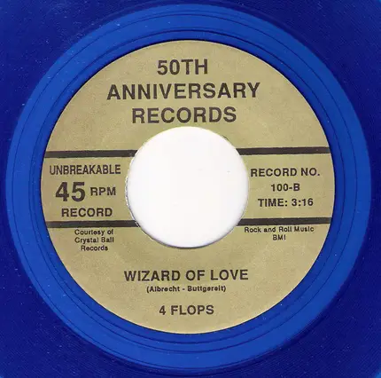 The Crosstones - It's Our Anniversary / Wizard Of Love