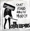 LP - The Cute Lepers - Cant Stand Modern Music!!! - Yellow Clear Vinyl