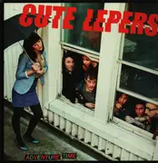 LP - The Cute Lepers - Adventure Time - Green Transparent Vinyl, Insert incl.