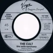 7inch Vinyl Single - The Cult - She Sells Sanctuary