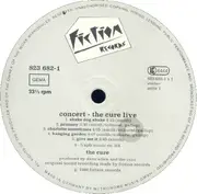 LP - The Cure - Concert - The Cure Live
