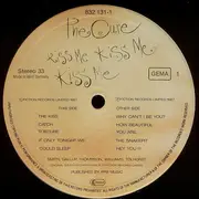 Double LP - The Cure - Kiss Me Kiss Me Kiss Me
