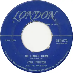 The Cyril Stapleton Orchestra - The Italian Theme