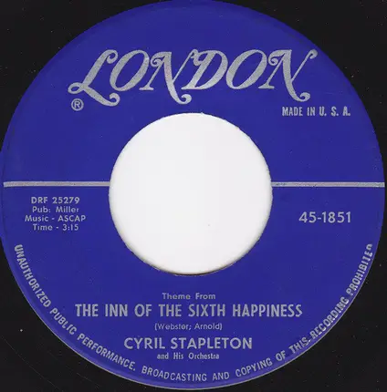 The Cyril Stapleton Orchestra - The Children's Marching Song (Nick Nack Paddy Whack)