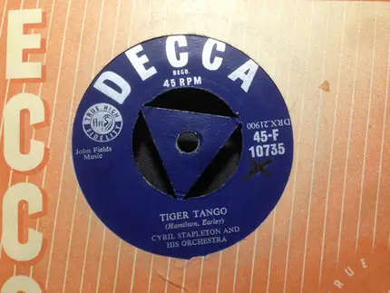 The Cyril Stapleton Orchestra - The Happy Whistler / Tiger Tango