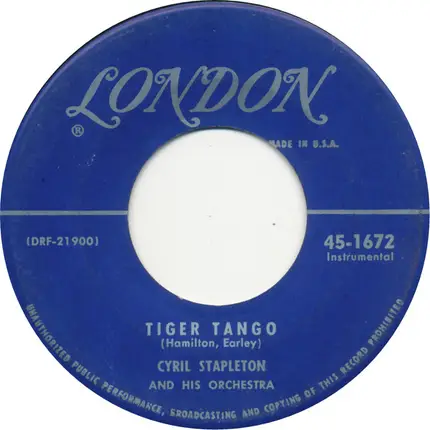 The Cyril Stapleton Orchestra - The Italian Theme
